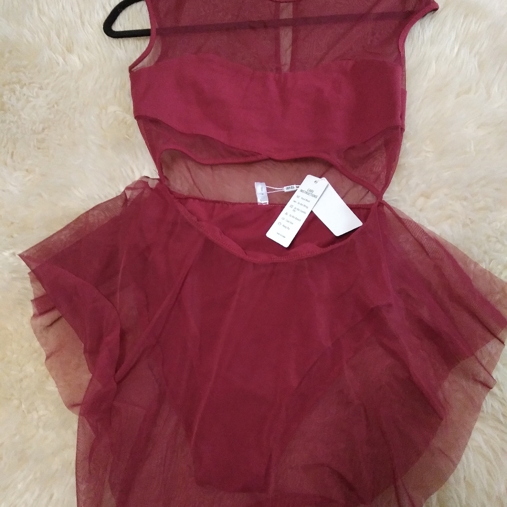 Dancewear see through